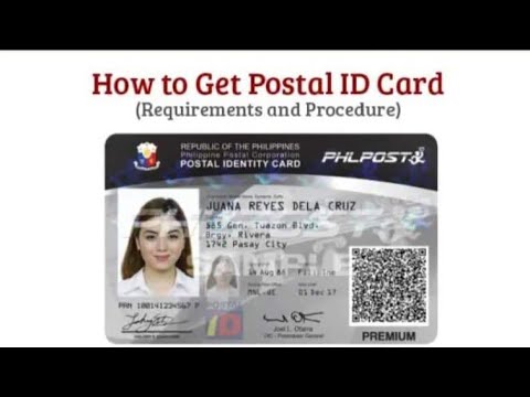 What Is Postal Id Card